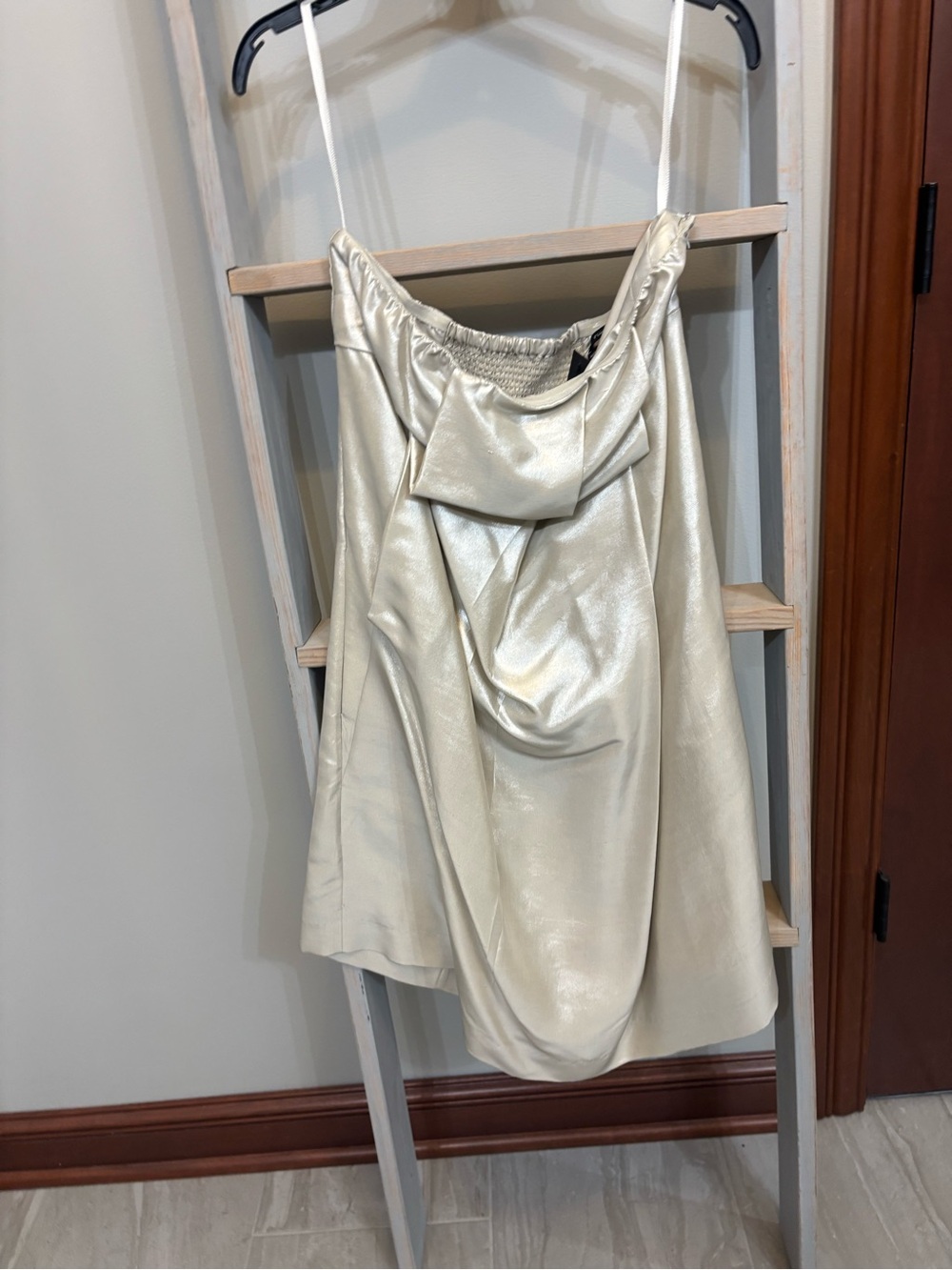 Club Monaco champagne dress